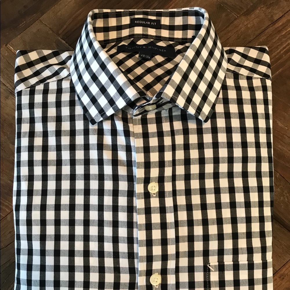 Tommy Hilfiger Regular Fit Checked Shirt EUC